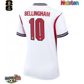 Englanti Jude Bellingham #10 Kotipaita Naisten MM-kisat 2026 Lyhythihainen